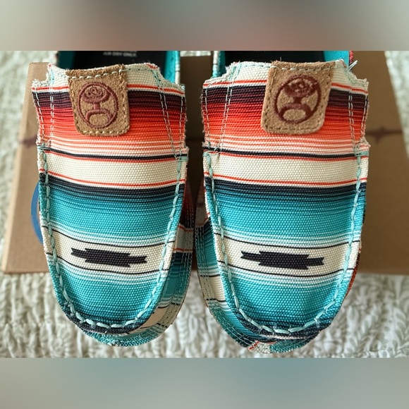 Twisted X Hooey Slip-On Sunset Shoes Size 6.5M Casual Loafers Western - Picture 8 of 12